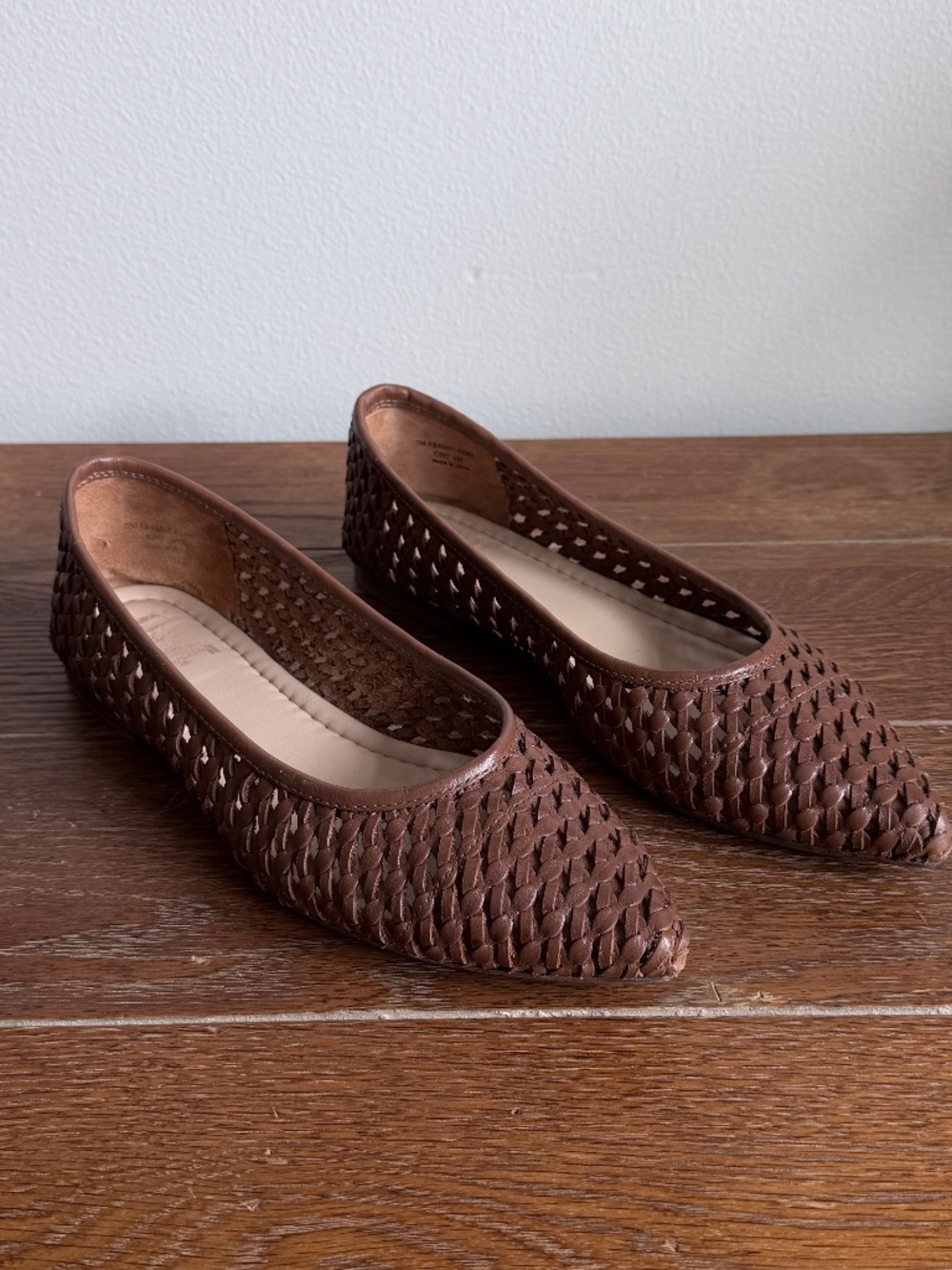 Frye Heather Woven Ballet - Cinnamon, 7